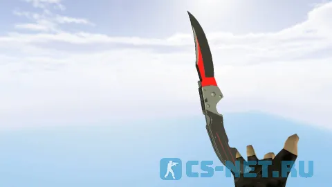 Модель ножа «Фальшион | Красная линия» для CS 1.6