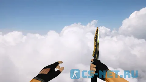 Модель ножа «Default Knife Gold» для CS 1.6