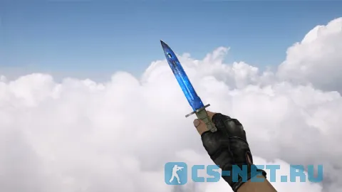 Модель «Штык-нож | Blue Galaxy» для CS 1.6 (скрин 2)