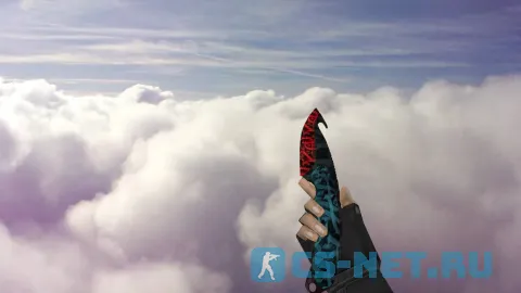 Модель ножа «Gut Knife Calligraffiti» для CS 1.6