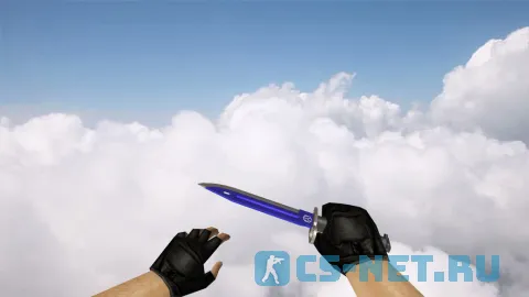 Модель штык-ножа «Bayonet Automatic Blue» для CS 1.6 (скрин 3)