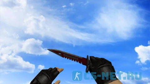Модель «Штык-нож М9 | Автотроника» для CS 1.6 (скрин 3)