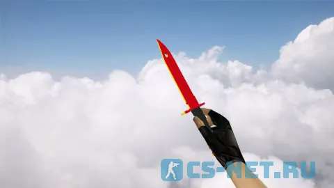 Модель «Штык-нож | Красный хром» для CS 1.6 (скрин 2)