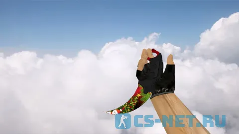 Модель ножа «Kerambit Xmas» для CS 1.6