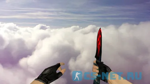 Модель ножа «Default Knife Tribal Fire» для CS 1.6