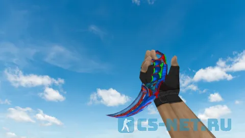 Модель ножа «Karambit Sarex» для CS 1.6
