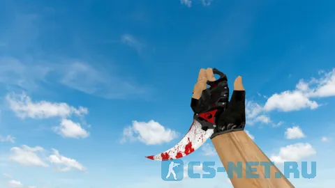 Модель ножа «Karambit Bloodline» для CS 1.6