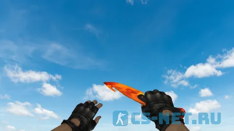 Модельножа «Gut Knife Fire» для CS 1.6 (скрин 3)