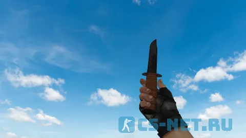 Модель ножа «Ka-Bar on CSGO anims» для CS 1.6
