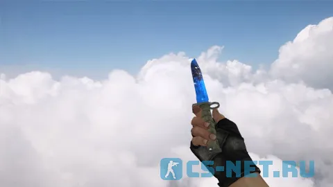 Модель «Штык-нож | Blue Galaxy» для CS 1.6