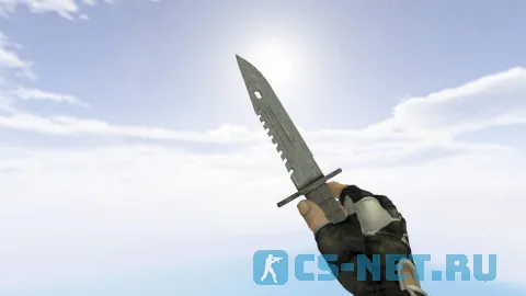Модель «Штык-нож М9 | Дамасская сталь 2» для CS 1.6