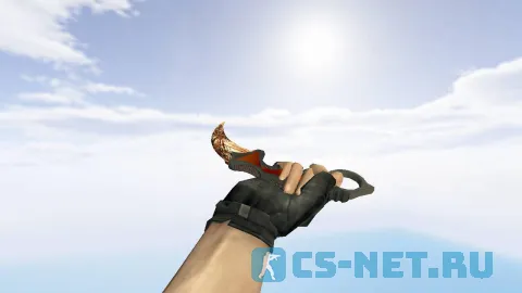 Модель ножа «Керамбит | Autumn Explosion» для CS 1.6 (скрин 2)