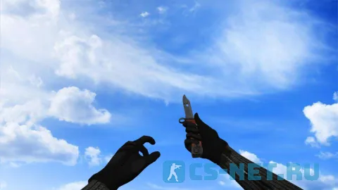 Модель «Штык-нож М9 без скинов» для CS 1.6 (скрин 2)