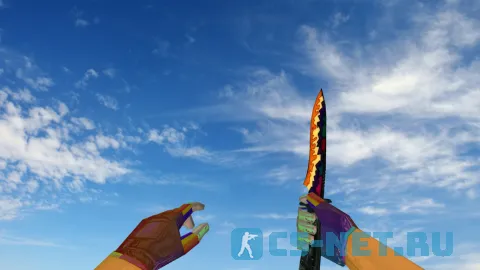 Модель ножа «The Error Rainbow Knife» для CS 1.6