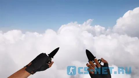 Модель ножа «Shadow Daggers Black» для CS 1.6 (скрин 2)