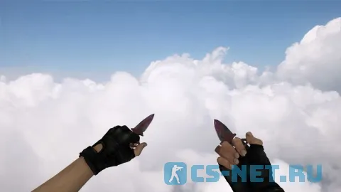 Модель ножа «Shadow Daggers Black Pearl» для CS 1.6 (скрин 2)