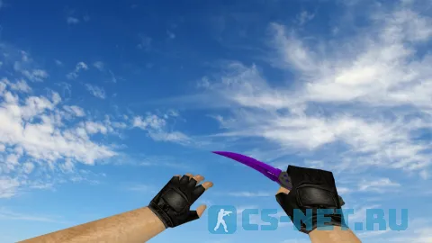 Модель ножа «Flip Knife Purple Oil» для CS 1.6 (скрин 3)