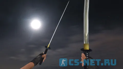 Модель ножа «Dual Katana» для CS 1.6 (скрин 2)