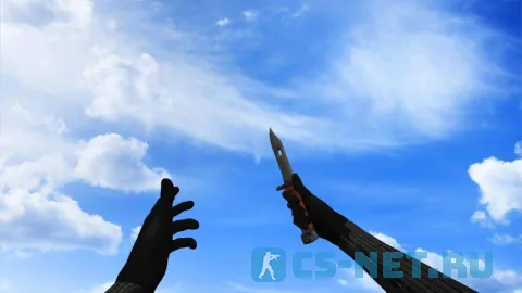 Модель «Штык-нож М9 без скинов» для CS 1.6