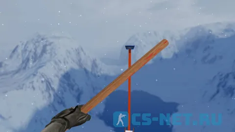 Модель «Нож | Деревянная боевая палка» для CS 1.6