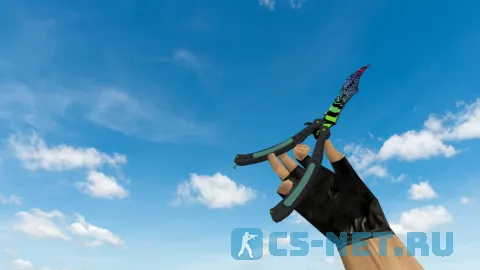 Модель ножа «Butterfly Knife Superfurry» для CS 1.6