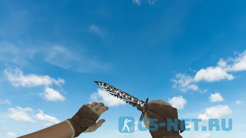 Модель «Штык-нож M9 | Пустынный повстанец» для CS 1.6 (скрин 3)