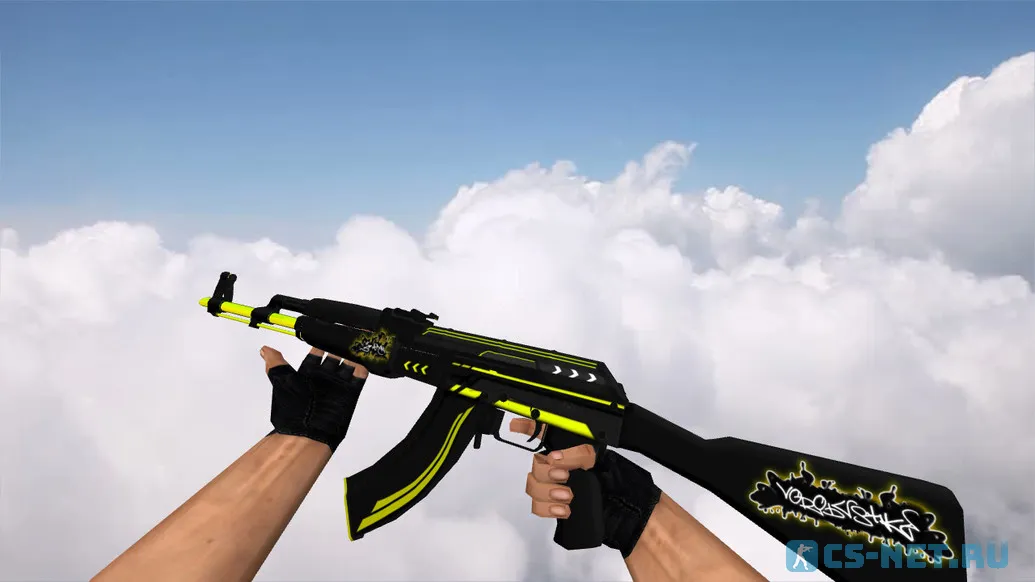 Модель «AK-47 Machine» для CS 1.6
