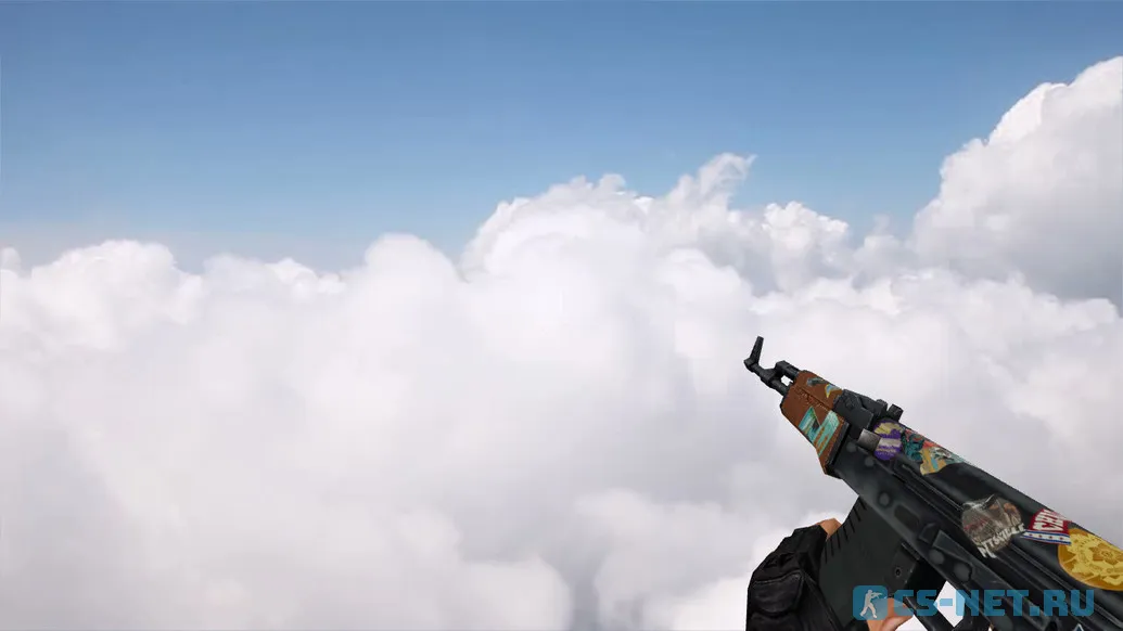 Модель «Default AK-47 Jet Set» для CS 1.6 (скрин 2)