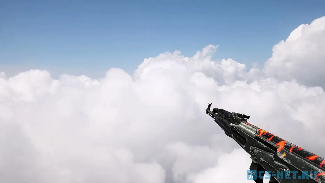 Модель «AK-47 Fire Madness» для CS 1.6 (скрин 3)
