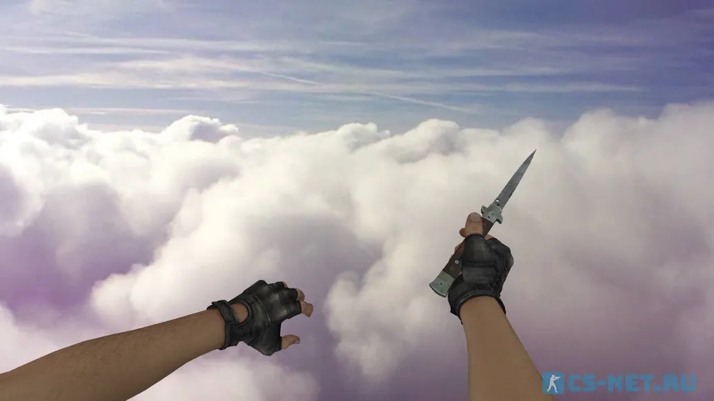Модель ножа «CSGO Stiletto Vanilla» для CS 1.6 (скрин 3)