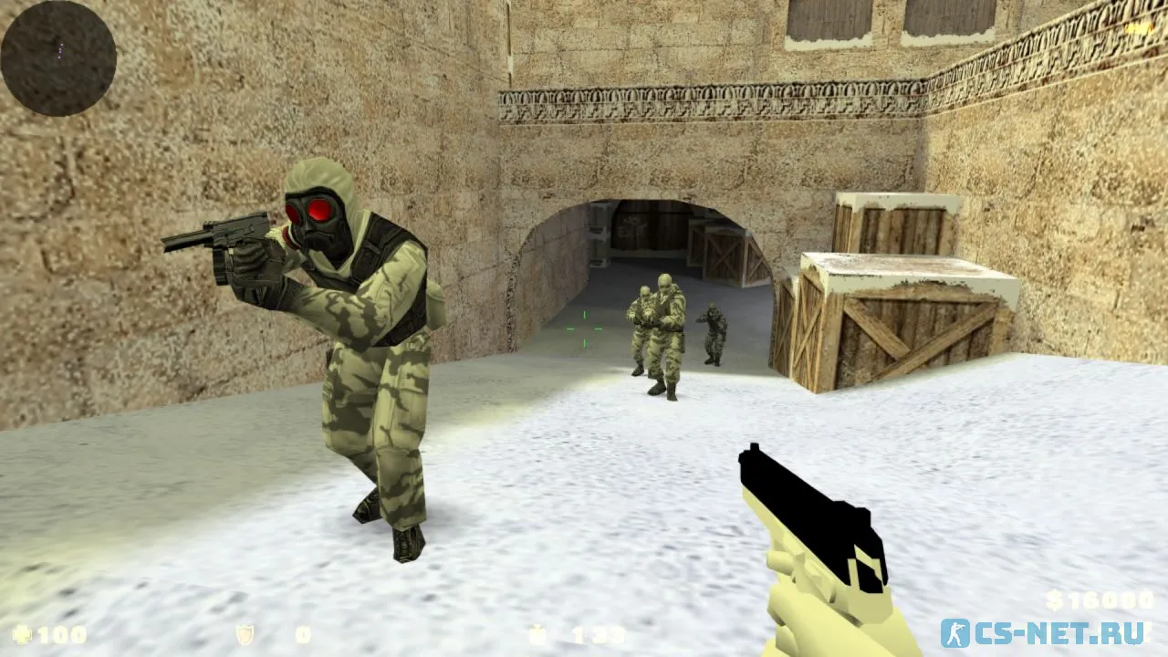 CS 1.6 Зимняя новогодняя (скриншот 12)
