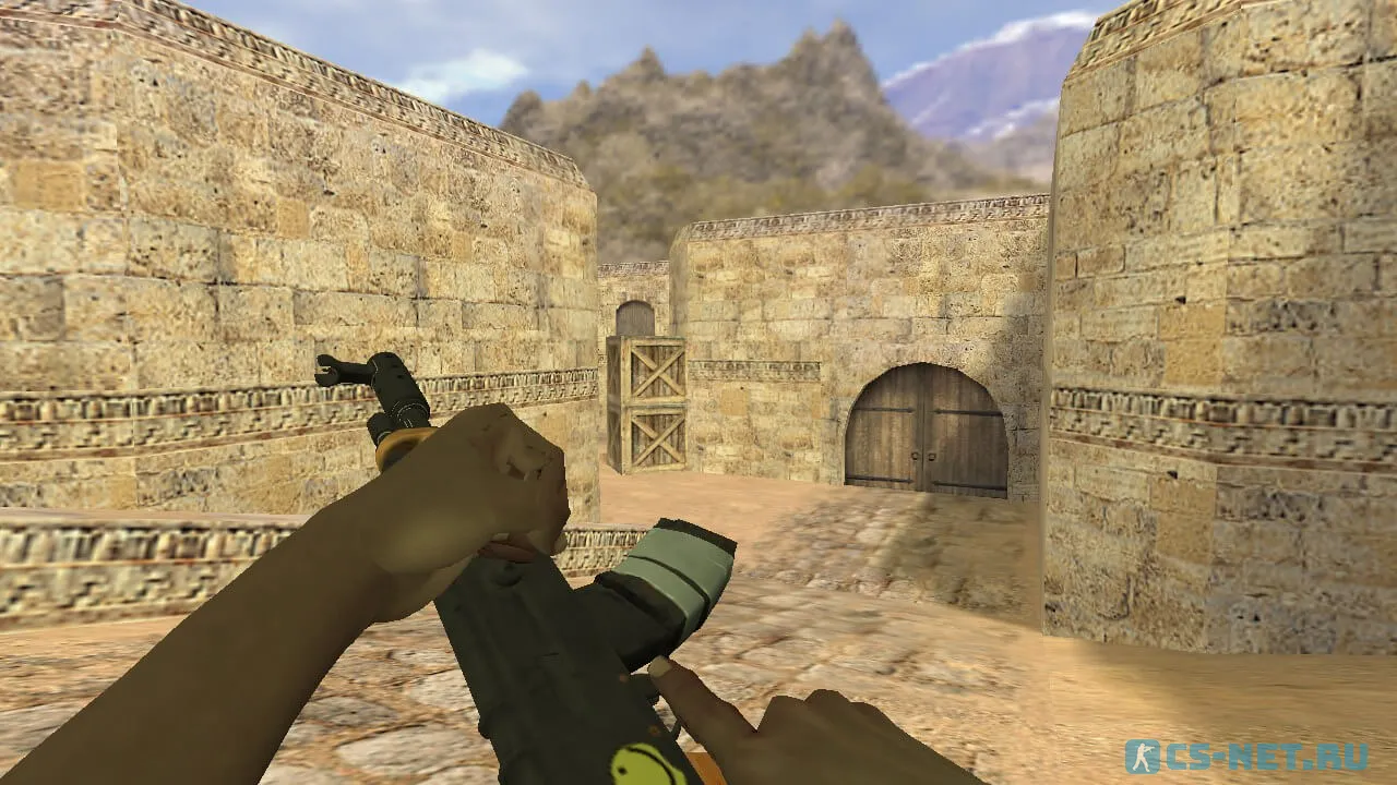 Модель «АК-47 | Rust» для CS 1.6 (скрин 3)