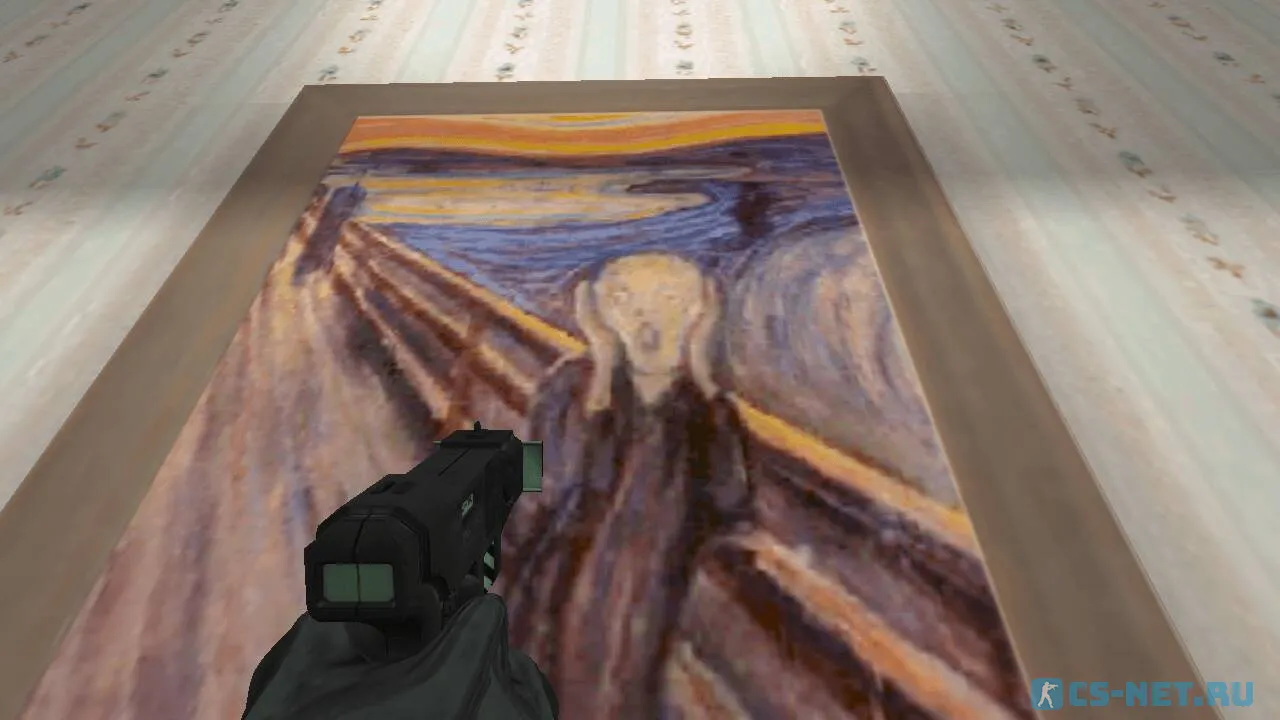 Модель ножа «Шокер Зевс из CS GO» для CS 1.6
