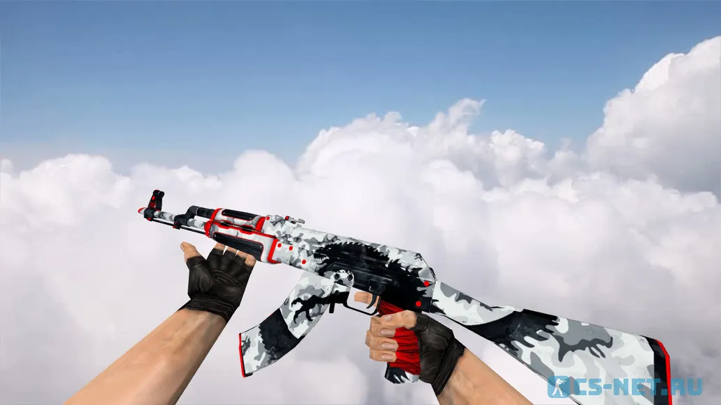 Модель «AK-47 WarZilla Red Rage» для CS 1.6