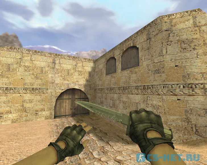 Модель «Штык-нож М9 Черный глянец» для CS 1.6 (скрин 3)