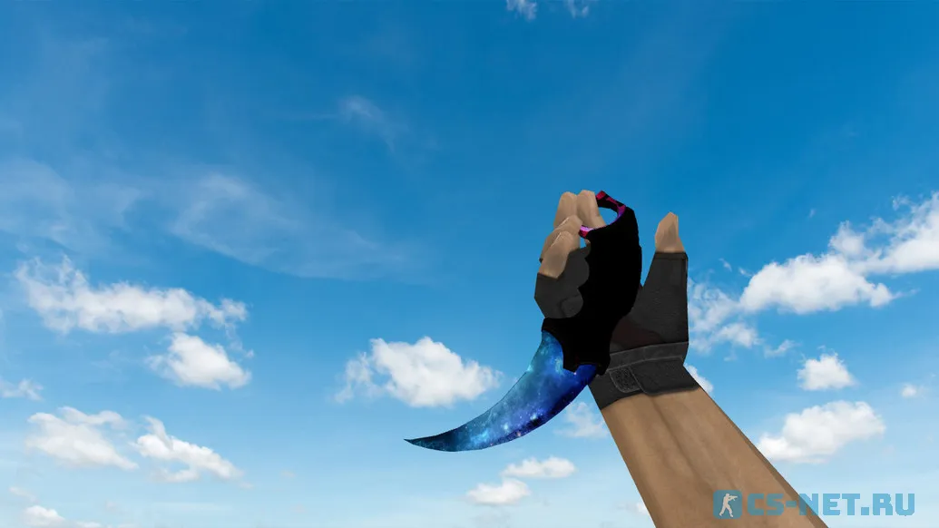 Модель ножа «Karambit Space» для CS 1.6