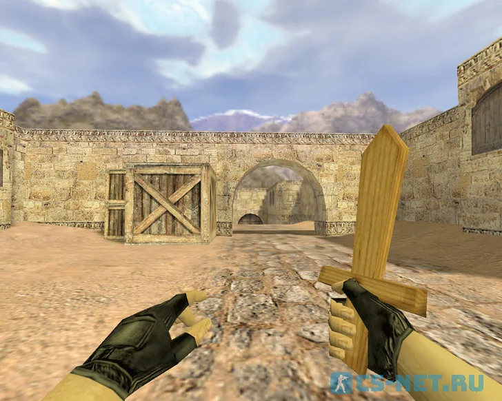 Модельножа «Деревянный мяч» для CS 1.6