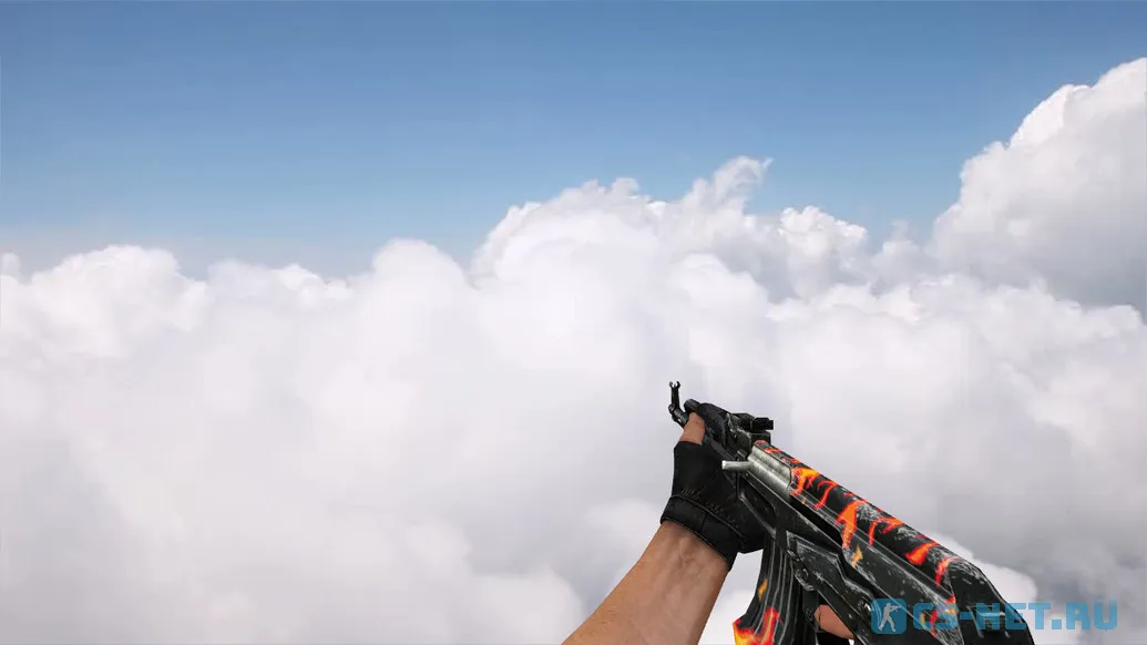 Модель «AK-47 Fire Madness» для CS 1.6