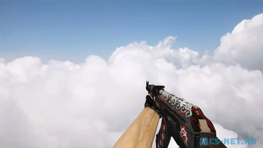 Модель «AK-47 Demon Hunter» для CS 1.6 (скрин 4)