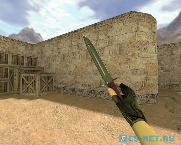 Модель «Штык-нож Ультрафиолет 3» для CS 1.6 (скрин 2)