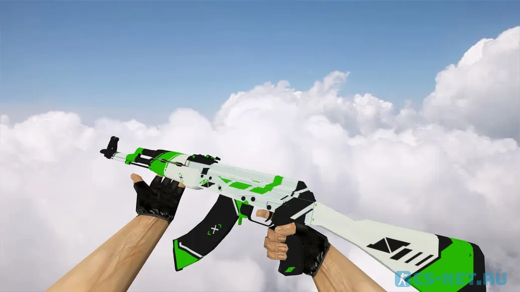 Модель «AK-47 Green Asiimov» для CS 1.6
