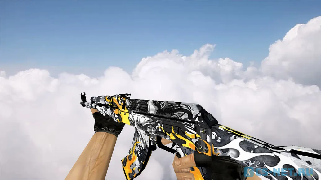 Модель «AK-47 Firewalker» для CS 1.6 (скрин 2)