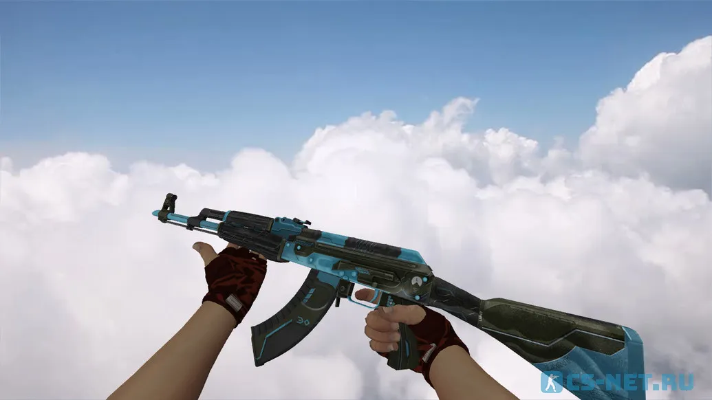Модель «AK-47 Luanmat Blue» для CS 1.6