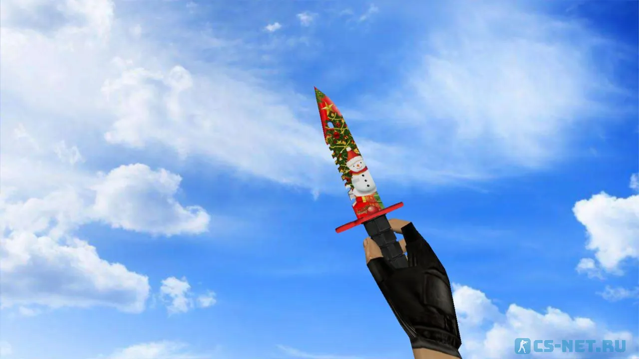 Модель «Новогодний штык-нож М9» для CS 1.6 (скрин 2)