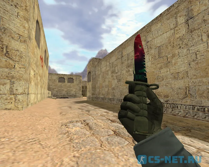 Модель «Штык-нож М9 Подземное эхо» для CS 1.6
