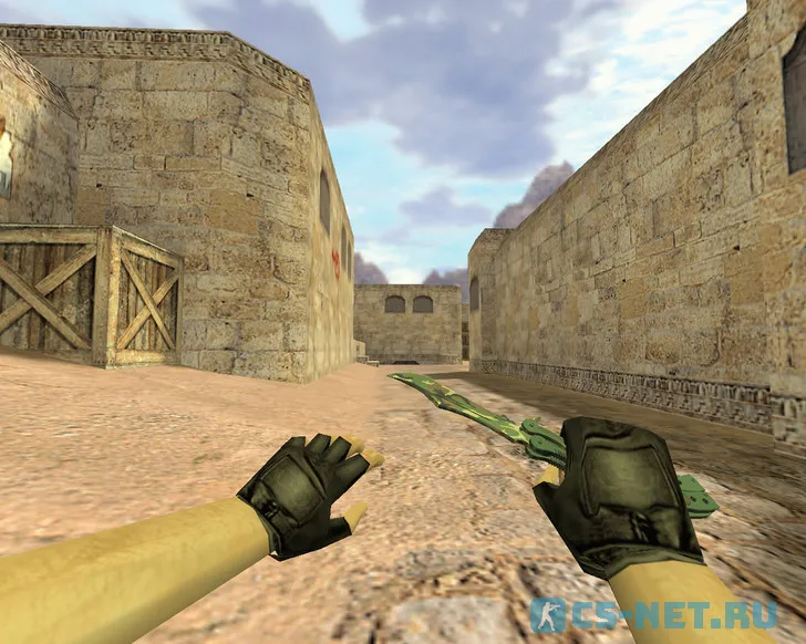 Модель «Нож-бабочка Северный лес» для CS 1.6 (скрин 2)