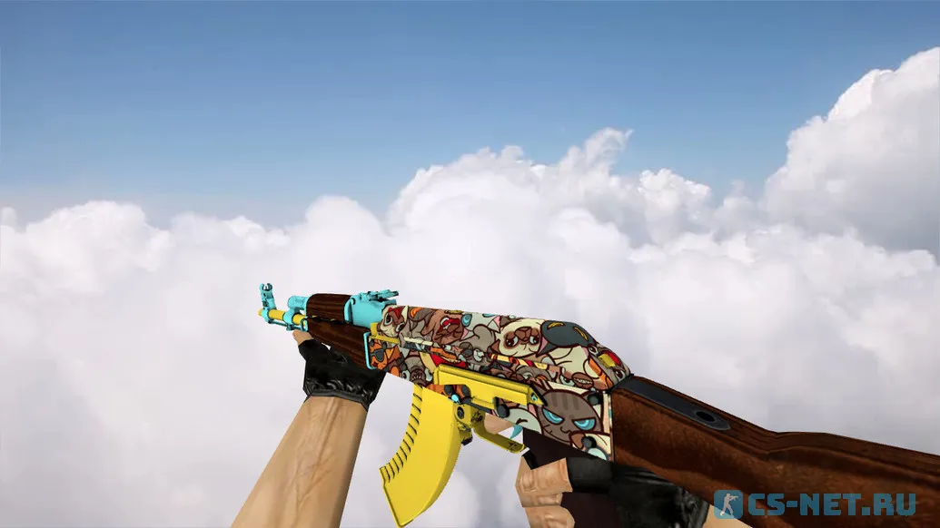 Модель «AK-47 PawPaw» для CS 1.6 (скрин 2)