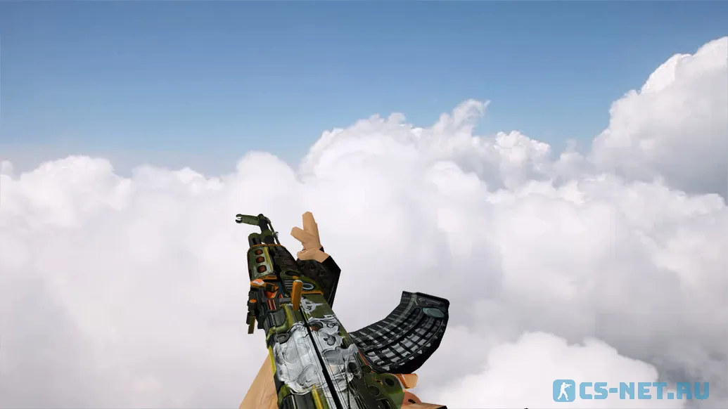 Модель «AK-47 Skulliosis» для CS 1.6 (скрин 3)