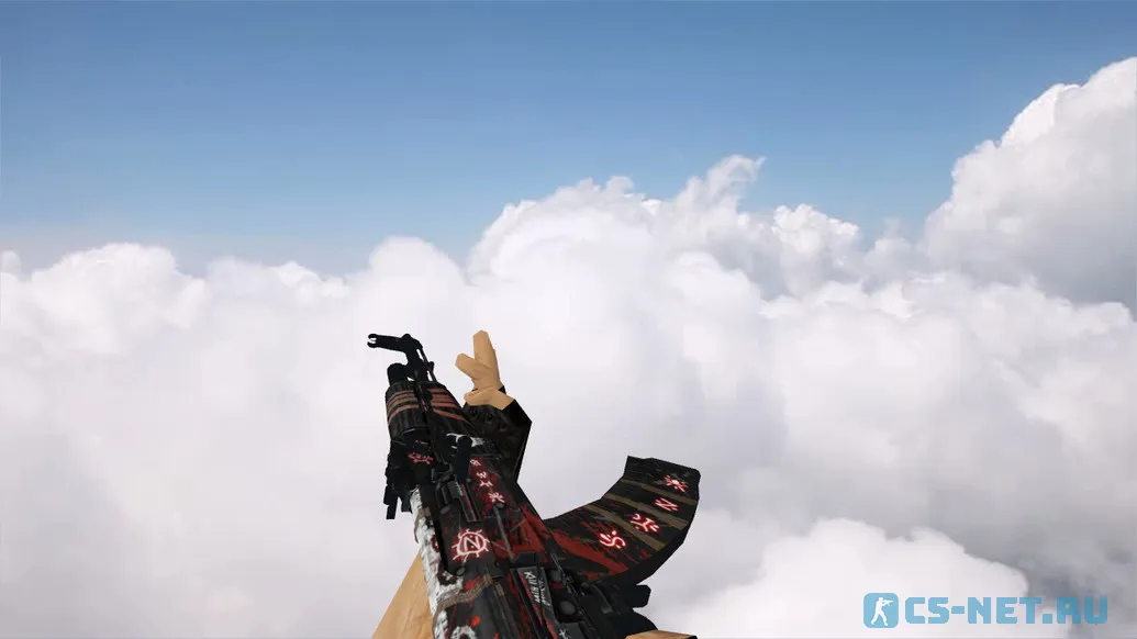 Модель «AK-47 Demon Hunter» для CS 1.6 (скрин 3)