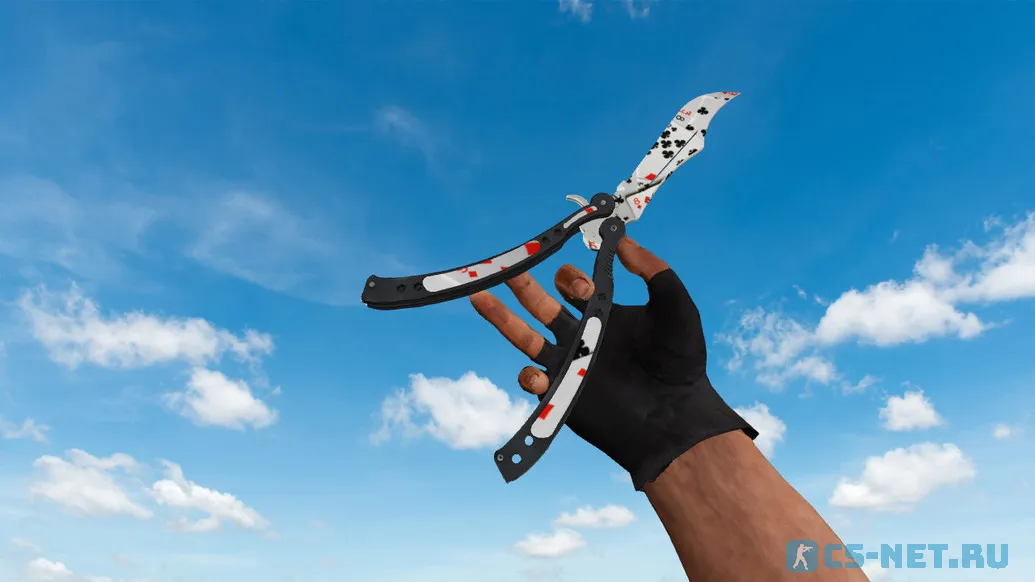 Модель ножа «Butterfly Knife Acer» для CS 1.6